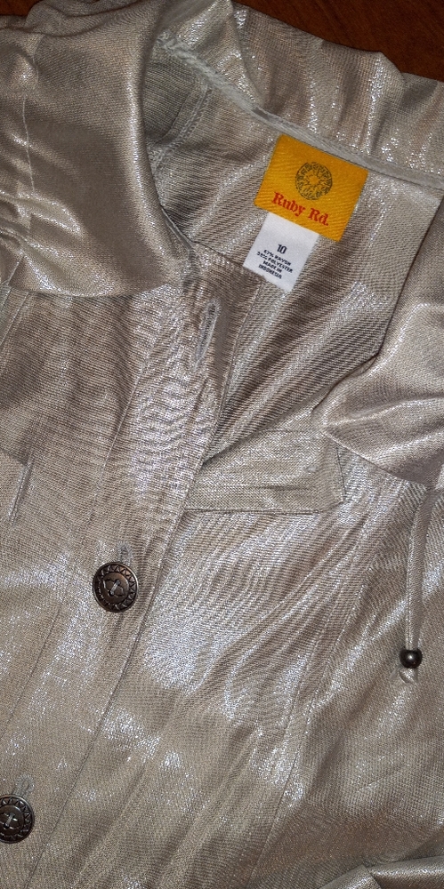 Nwot Ruby Rd. Lightweight Jacket/Cover Up - image 8